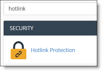 Hotlink Protection