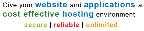 Give Your Website and Application a Cost Effective Hosting Enviroment